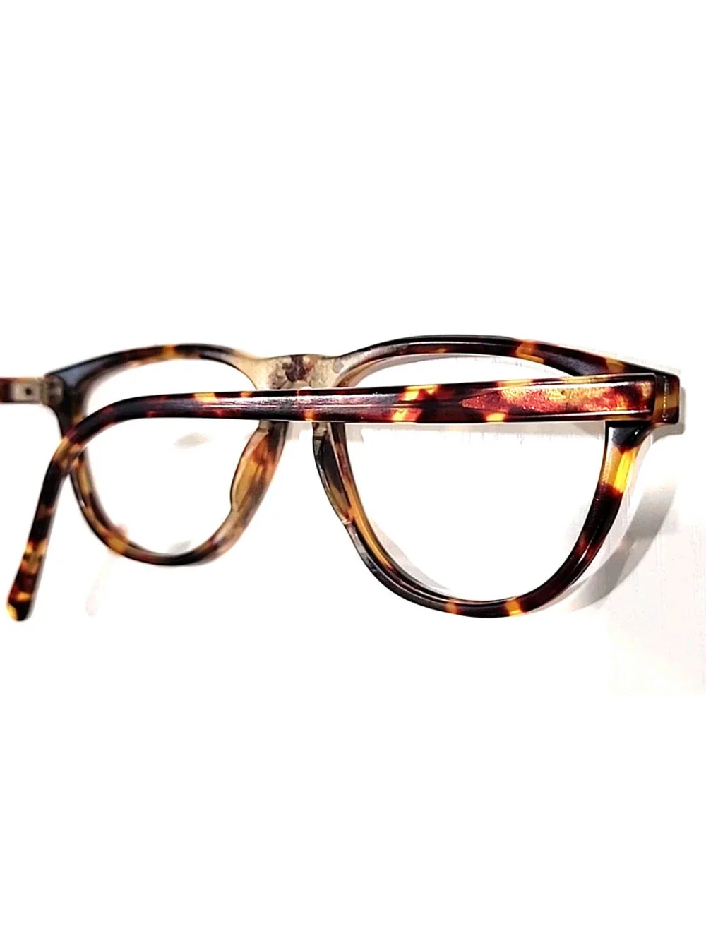 Ray Ban B&L W1593 Style 1 Vintage Tortoise Oversized Sunglasses Frame USA Read